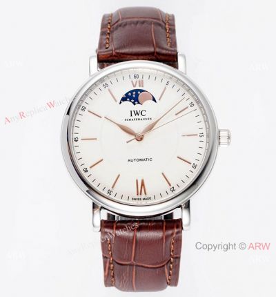 Swiss Replica IWC Portofino Moon Phase 40mm Watch IWS Factory